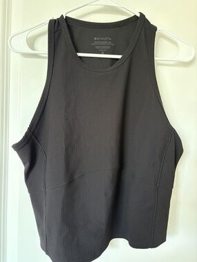 Athleta Ribbed High-Neck Tank